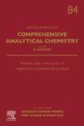 Cover: Analysis, Fate, and Toxicity of Engineered Nanomaterials in Plants - Elsevier