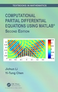 Cover: Computational Partial Differential Equations Using MATLAB (R) - CRC Press