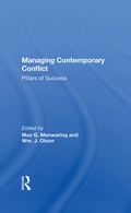 Cover: Managing Contemporary Conflict - Routledge