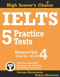 Enlarge image Cover: IELTS 5 Practice Tests, General Set 4 - Simone Braverman