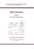 Cover: Beni Hassan Volume V - Australian Centre for Egyptology