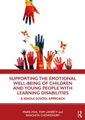 Cover: Supporting the Emotional Well-being of Children and Young People with Learning Disabilities - Routledge