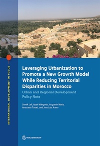 Enlarge image Cover: Leveraging Urbanization to Promote a New Growth Model While Reducing Territorial Disparities in Morocco - World Bank Publications