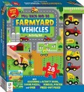 Cover: Pull-back-and-go Farmyard Vehicles - Hinkler Books