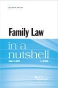Cover: Family Law in a Nutshell - West Academic Press