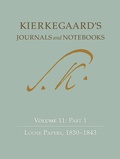 Cover: Kierkegaard's Journals and Notebooks, Volume 11, Part 1 - Princeton University Press