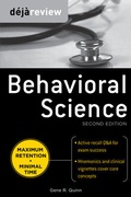 Cover: Deja Review Behavioral Science, Second Edition - McGraw-Hill Education / Medical