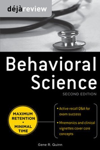 Enlarge image Cover: Deja Review Behavioral Science, Second Edition - McGraw-Hill Education / Medical