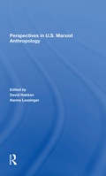 Cover: Perspectives In U.s. Marxist Anthropology - Routledge