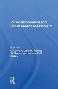Enlarge image Cover: Public Involvement And Social Impact Assessment - Routledge