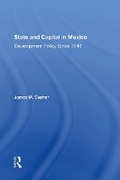 Cover: State And Capital In Mexico - Routledge