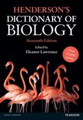 Cover: Henderson's Dictionary of Biology - Pearson Education Limited