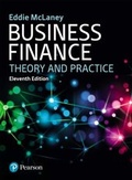 Cover: Business Finance - Pearson Education Limited