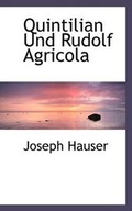 Cover: Quintilian Und Rudolf Agricola - BiblioLife