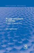 Cover: Foreign Investment in Canada - Routledge