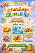 Cover: Learning is Super Fun Spelling - Wild Colonial Press