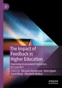 Bild: The Impact of Feedback in Higher Education - Palgrave Macmillan