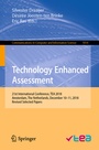 Cover: Technology Enhanced Assessment - Springer
