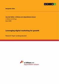 Abbildung von: Leveraging digital marketing for growth - GRIN Verlag