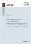 Cover: Schreibarrangements in der Primarstufe - Waxmann