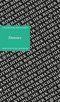 Enlarge image Cover: Zimmer - Secession Verlag Berlin