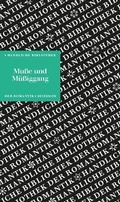 Cover: Mu&szlig;e und M&uuml;&szlig;iggang - Secession Verlag Berlin