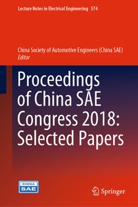 Abbildung von: Proceedings of China SAE Congress 2018: Selected Papers - Springer