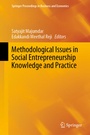 Cover: Methodological Issues in Social Entrepreneurship Knowledge and Practice - Springer