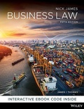 Cover: Business Law - Wiley