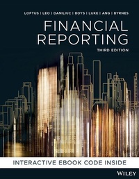 Enlarge image Cover: Financial Reporting, 3rd Edition - Wiley