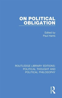 Abbildung von: On Political Obligation - Routledge