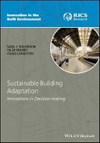 Enlarge image Cover: Sustainable Building Adaptation - Wiley