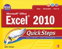Abbildung von: Microsoft Office Excel 2010 QuickSteps - McGraw-Hill Education