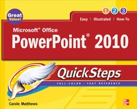 Abbildung von: Microsoft Office PowerPoint 2010 QuickSteps - McGraw-Hill Education
