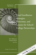 Cover: Dual Enrollment - Jossey-Bass