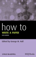 Cover: How To Write a Paper - BMJ Books
