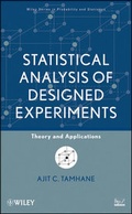 Cover: Statistical Analysis of Designed Experiments - Wiley
