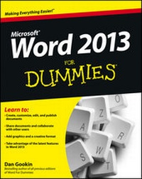 Abbildung von: Word 2013 For Dummies - Wiley