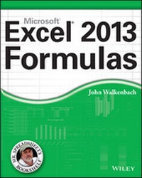 Abbildung von: Excel 2013 Formulas - Wiley