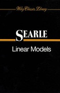 Cover: Linear Models - Wiley