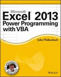 Abbildung von: Excel 2013 Power Programming with VBA - Wiley