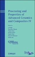 Cover: Processing and Properties of Advanced Ceramics and Composites IV - Wiley