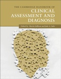 Cover: The Cambridge Handbook of Clinical Assessment and Diagnosis - Cambridge University Press