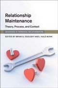 Cover: Relationship Maintenance - Cambridge University Press