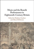 Cover: Music and the Benefit Performance in Eighteenth-Century Britain - Cambridge University Press