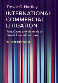 Abbildung von: International Commercial Litigation - Cambridge University Press