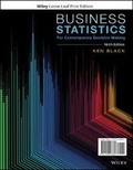 Cover: Business Statistics - Wiley