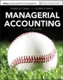 Cover: Managerial Accounting - Wiley