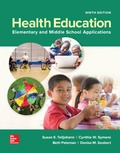Cover: Health Education: Elementary and Middle School Applications - McGraw-Hill Education