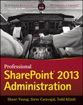 Cover: Professional SharePoint 2013 Administration - Wrox